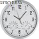 Picture of CRISMA STYLISH WALL CLOCK in White & Silver
