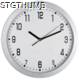Picture of CRISMA ROUND WALL CLOCK in White