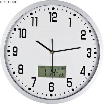 Picture of CRISMA ANALOGUE ROUND WALL CLOCK in White