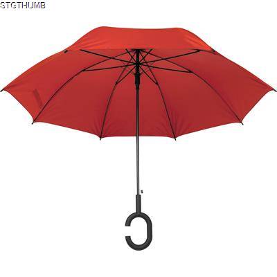 Picture of HANDS-FREE UMBRELLA in Red.