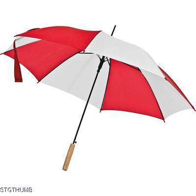 Picture of VALUE UMBRELLA in Red & White.