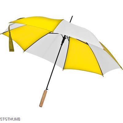 Picture of VALUE UMBRELLA in Yellow & White.