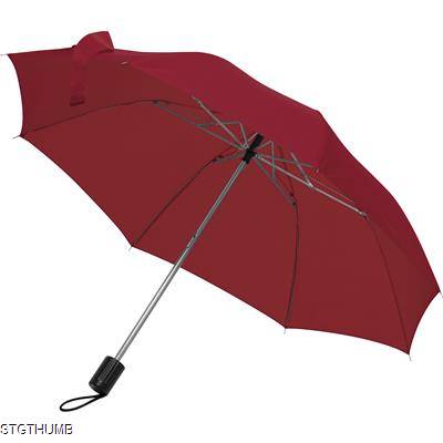 Picture of MINI TELESCOPIC AUTOMATIC UMBRELLA in Burgundy