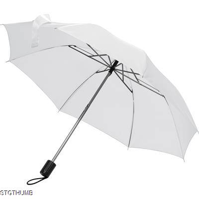 Picture of MINI TELESCOPIC AUTOMATIC UMBRELLA in White