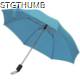Picture of MINI TELESCOPIC AUTOMATIC UMBRELLA in Light Blue