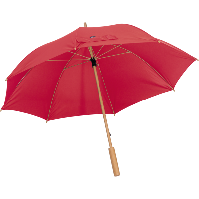 Picture of BAMBOO UMBRELLA LETITIA in Red
