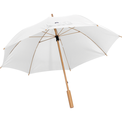 Picture of BAMBOO UMBRELLA LETITIA in White