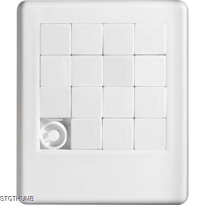 Picture of SLIDER PUZZLE in White.