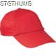 Picture of 5 PANEL CLASSIC BASEBALL CAP in Red
