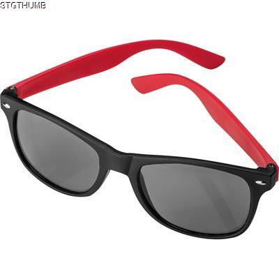 Picture of SUNGLASSES NERDLOOK in Red.