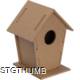 Picture of BIRD HOUSE in Beige
