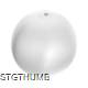 Picture of INFLATABLE BEACH BALL in Translucent Clear Transparent