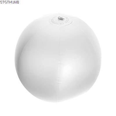 Picture of INFLATABLE BEACH BALL in Translucent Clear Transparent