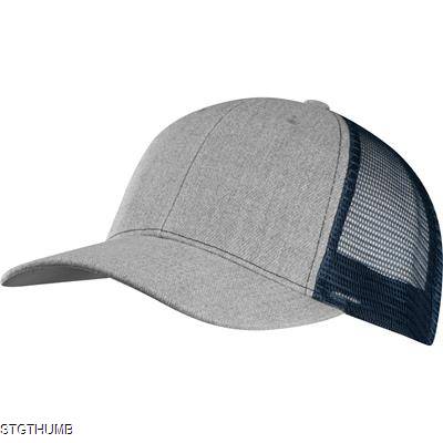 Picture of BASEBALL CAP with Net in Darkblue.