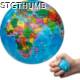 Picture of SQUEEZE BALL in Globe Shape in Multicolored