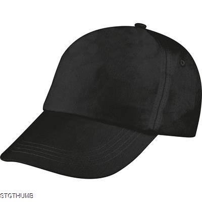 Picture of 5-PANEL CLASSIC BASEBALL CAP in Black.
