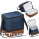 Picture of BIG COOL BAG with 2 Compartments in Darkblue