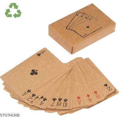 Picture of POKER CLASSIC CARD GAME in Beige.