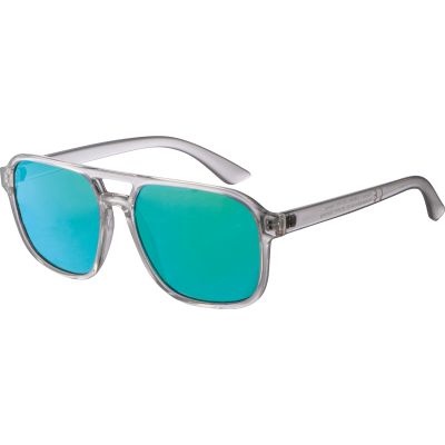 Picture of SUNGLASSES MADE FROM RPET in Light Blue.