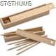 Picture of WOOD PENCIL BOX