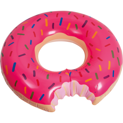 Picture of INFLATABLE DONUT in Multicolored 