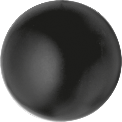Picture of SQUEEZE BALL, KNEADABLE FOAM PLASTIC AMELIA in Black