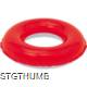 Picture of CHILDRENS INFLATABLE PVC SWIMMING RING in Red & White