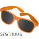 Picture of SUNGLASSES NERD LOOK in Orange