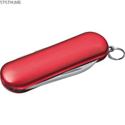 Picture of 5-PIECE POCKET KNIFE in Red.