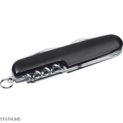 Picture of 7-PIECE POCKET KNIFE in Black.