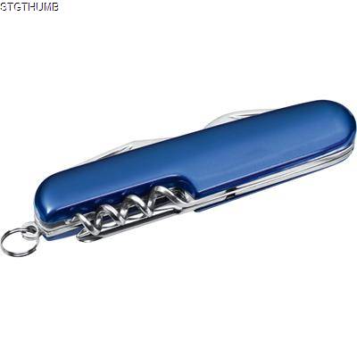 Picture of 7-PIECE POCKET KNIFE in Blue.