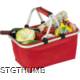 Picture of FOLDING SHOPPING BASKET in Red