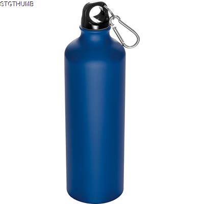 Picture of 800 ML DRINK BOTTLE with Snap Hook in Blue.