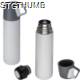 Picture of STAINLESS STEEL METAL THERMAL INSULATED FLASK in White