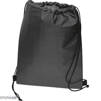Picture of POLYESTER GYM BAG in Black