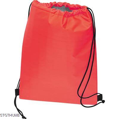 Picture of POLYESTER GYM BAG in Red