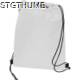 Picture of POLYESTER GYM BAG in White