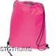 Picture of POLYESTER GYM BAG in Pink