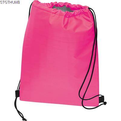 Picture of POLYESTER GYM BAG in Pink