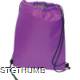 Picture of POLYESTER GYM BAG in Purple