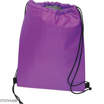 Picture of POLYESTER GYM BAG in Purple