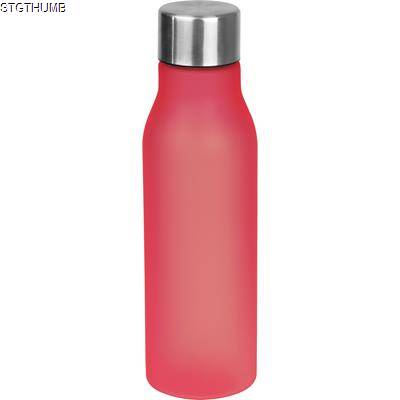 Picture of PLASTIC DRINK BOTTLE in Red.