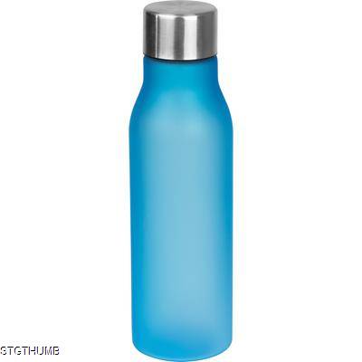 Picture of PLASTIC DRINK BOTTLE in Light Blue.