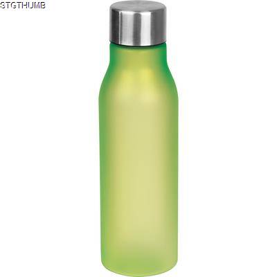 Picture of PLASTIC DRINK BOTTLE in Apple Green.