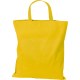 Picture of COTTON BAG with Short Handles in Yellow 