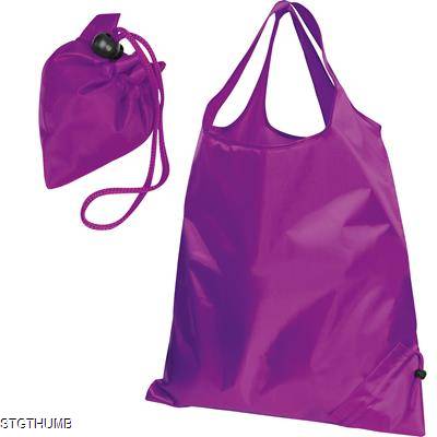 Picture of FOLDING SHOPPER TOTE BAG in Purple