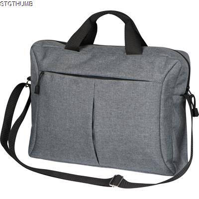 Picture of GREY LAPTOP BAG in Silvergrey.