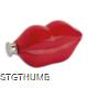 Picture of HIP FLASK in Lips Shape