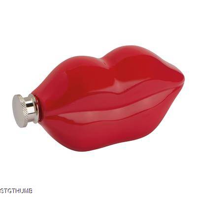Picture of HIP FLASK in Lips Shape.
