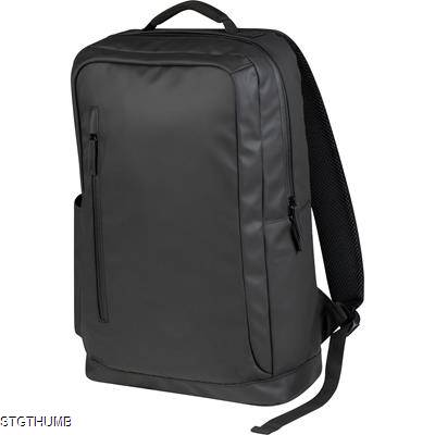 Picture of HIGH-QUALITY, WATER-RESISTANT BACKPACK RUCKSACK in Black.